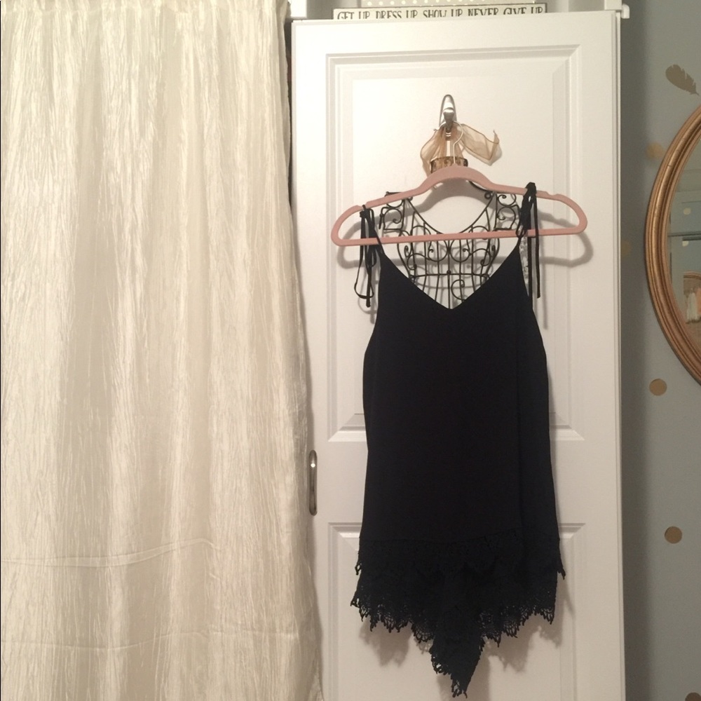Rails Lace Romper XS